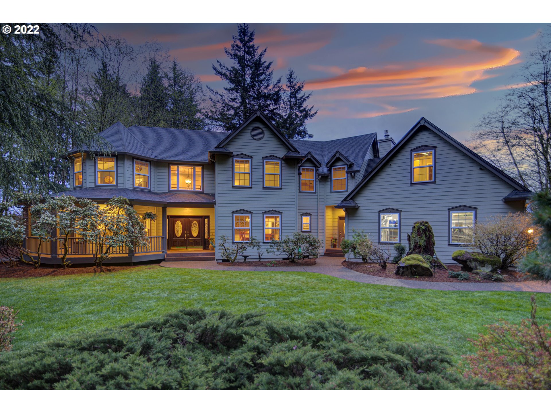 28501 Northeast 67th Street Camas, WA 98607 - Photo 1 of 32 a front view of a house with a yard
