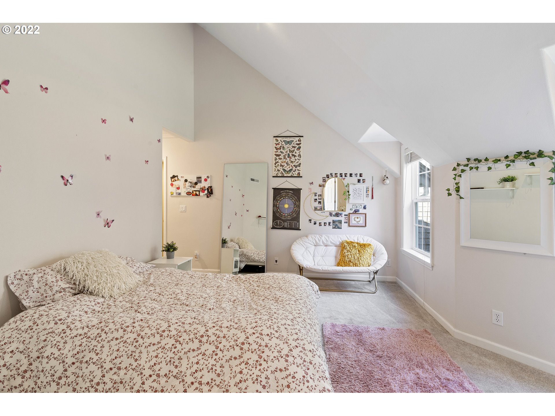 28501 Northeast 67th Street Camas, WA 98607 - Photo 26 of 32 a bedroom with a bed and a couch