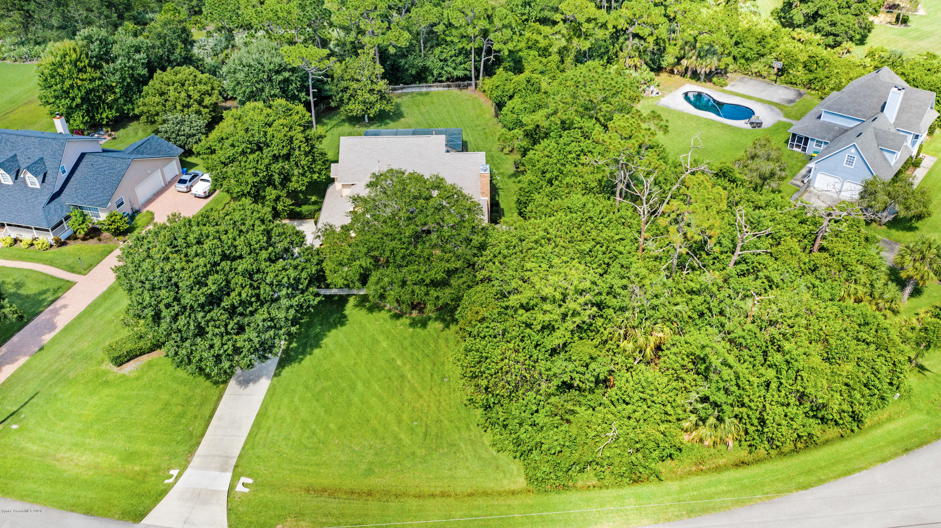 4044 Sparrow Hawk Road Melbourne, FL 32934 - Photo 5 of 63 Aerial
