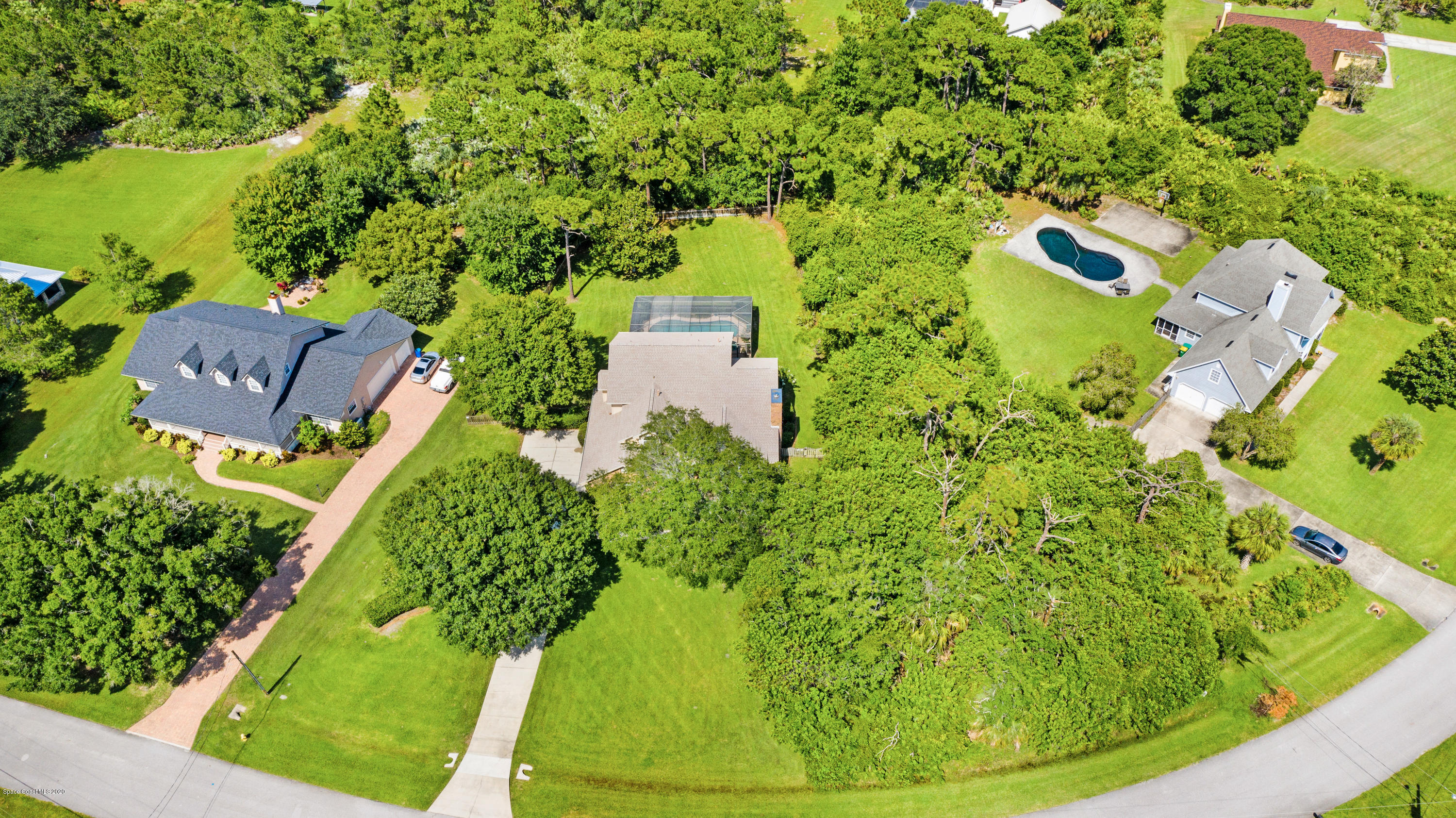 4044 Sparrow Hawk Road Melbourne, FL 32934 - Photo 6 of 63 Aerial