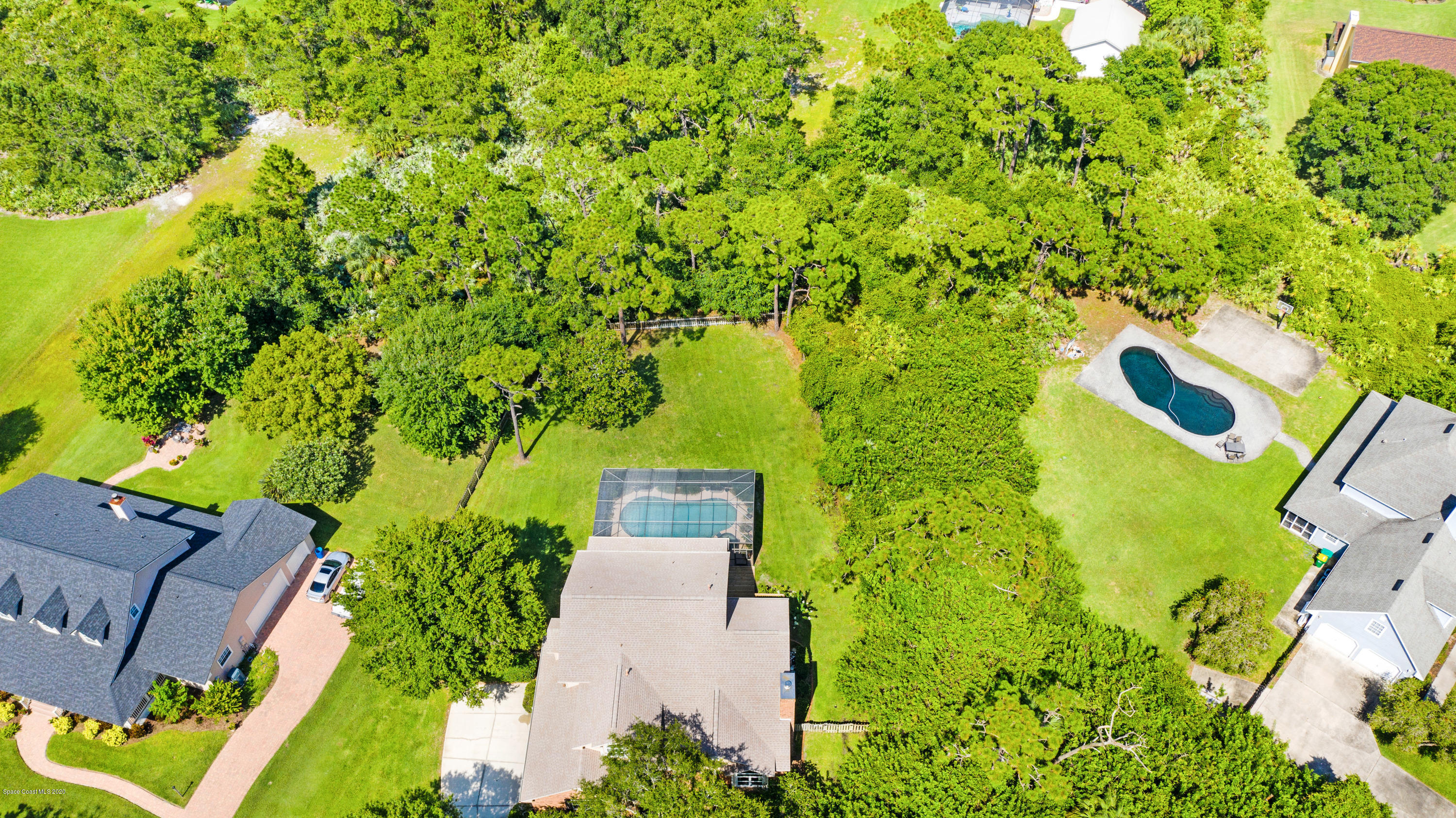 4044 Sparrow Hawk Road Melbourne, FL 32934 - Photo 7 of 63 Aerial