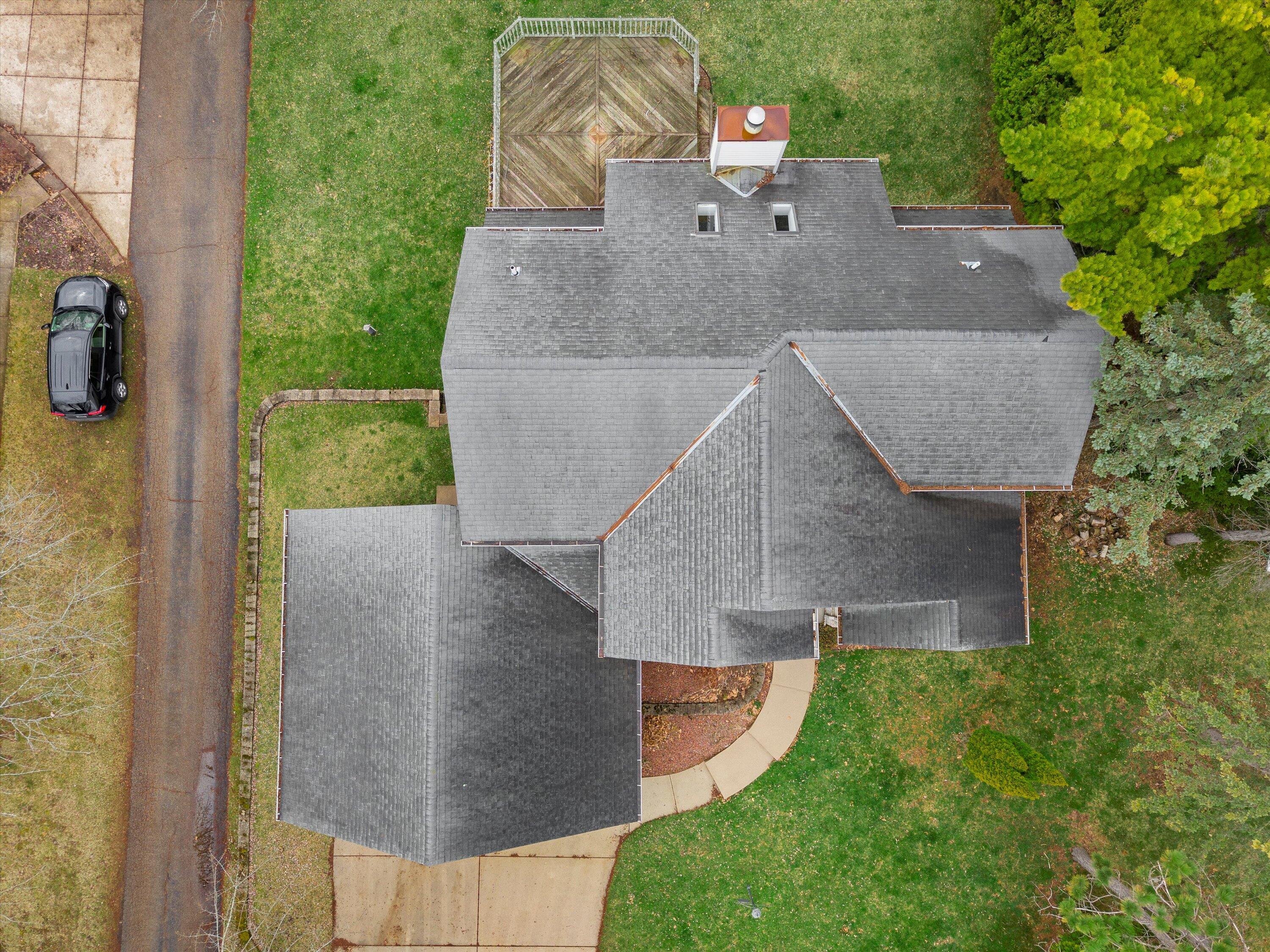 4009 Hickory Knoll Road Delafield, WI 53029 - Photo 41 of 43 Overhead Shot- Drone Image