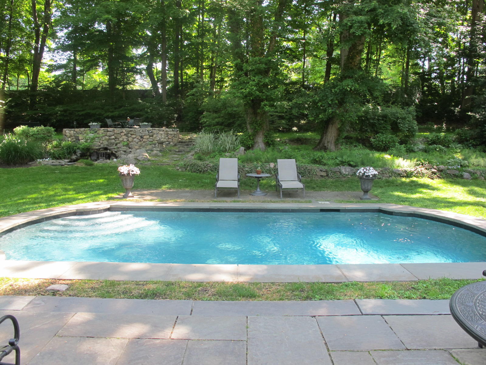 36 Parish Road New Canaan, CT 06840 - Photo 17 of 17 patio to pool