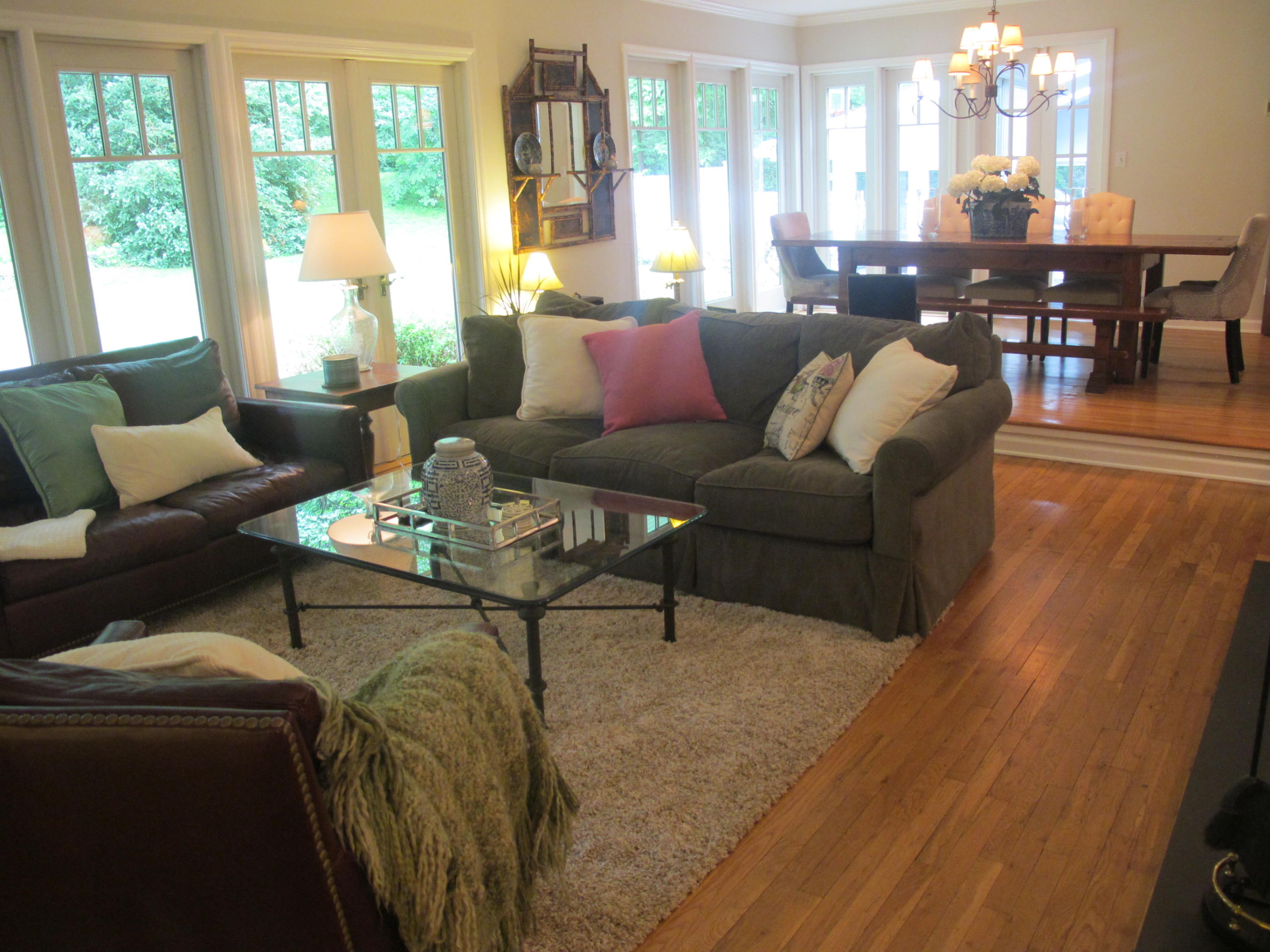 36 Parish Road New Canaan, CT 06840 - Photo 7 of 17 living room to dining room