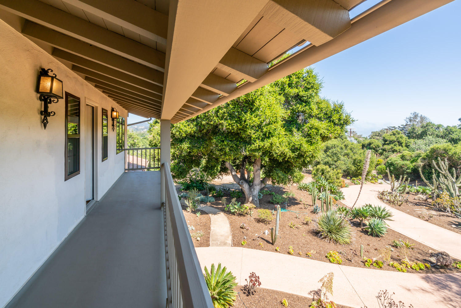 1388 Wyant Road Montecito, CA 93108 - Photo 12 of 34 View from Upstairs Balcony
