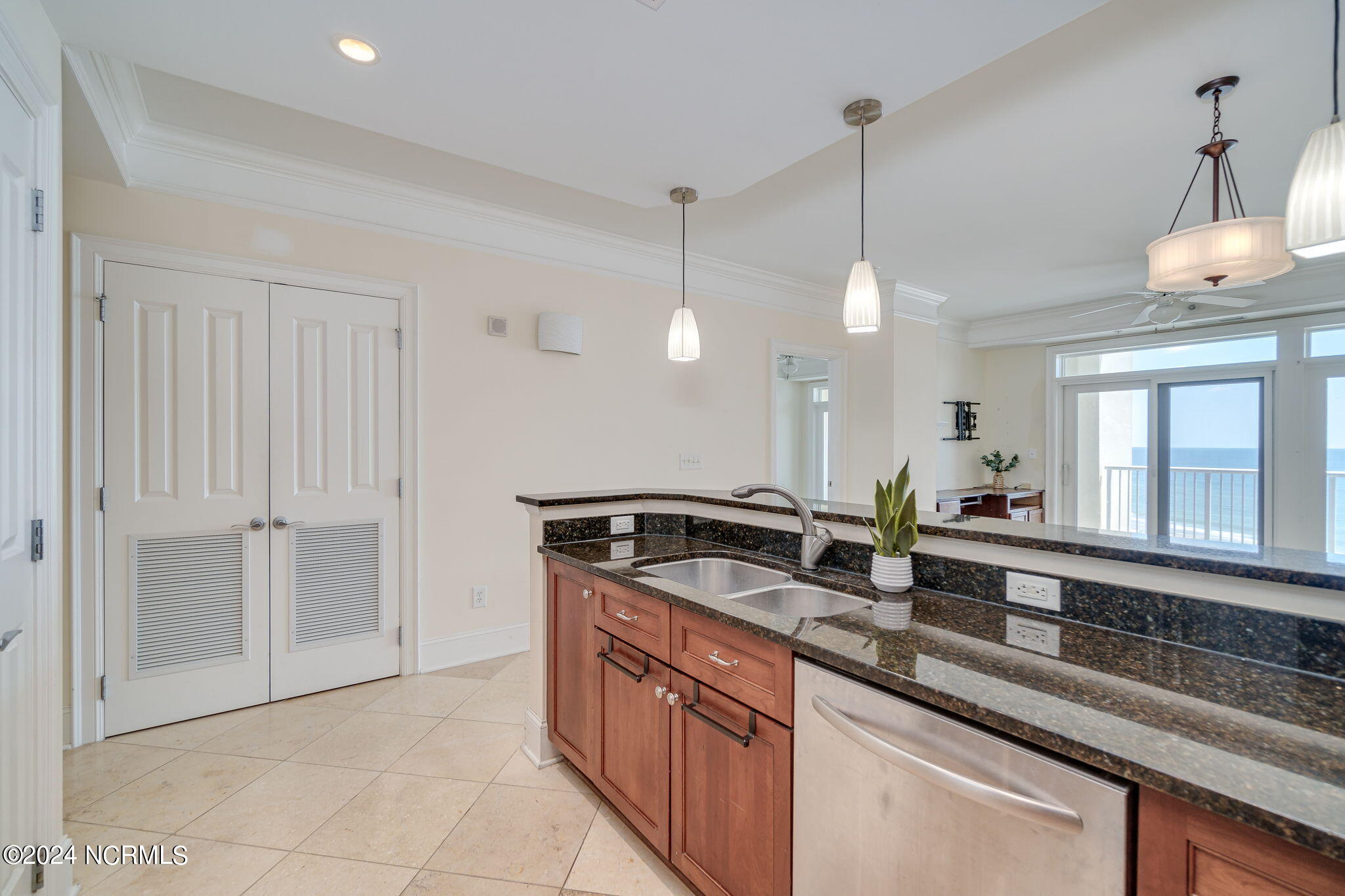 1435 Salter Path Road, Unit F5 Indian Beach, NC 28512 - Photo 17 of 52 Kitchen w/ adjacent dining space