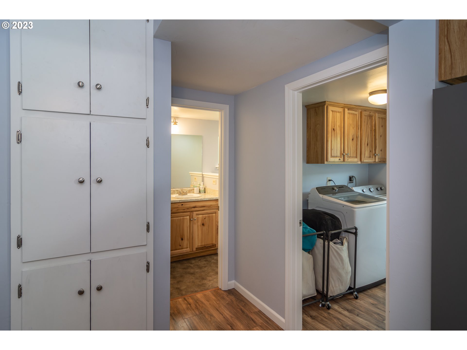 11533 Tyee Road Umpqua, OR 97486 - Photo 28 of 45 a bathroom with a sink and a mirror