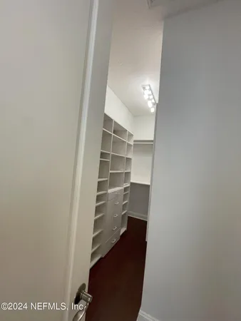 a view of closet