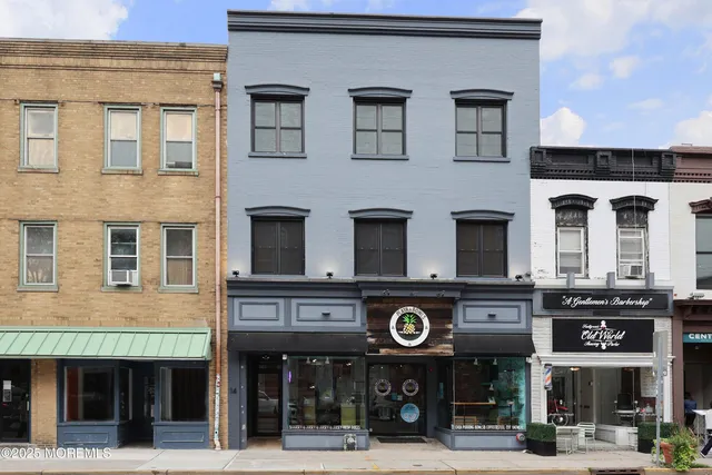 a view of a building and a entrance