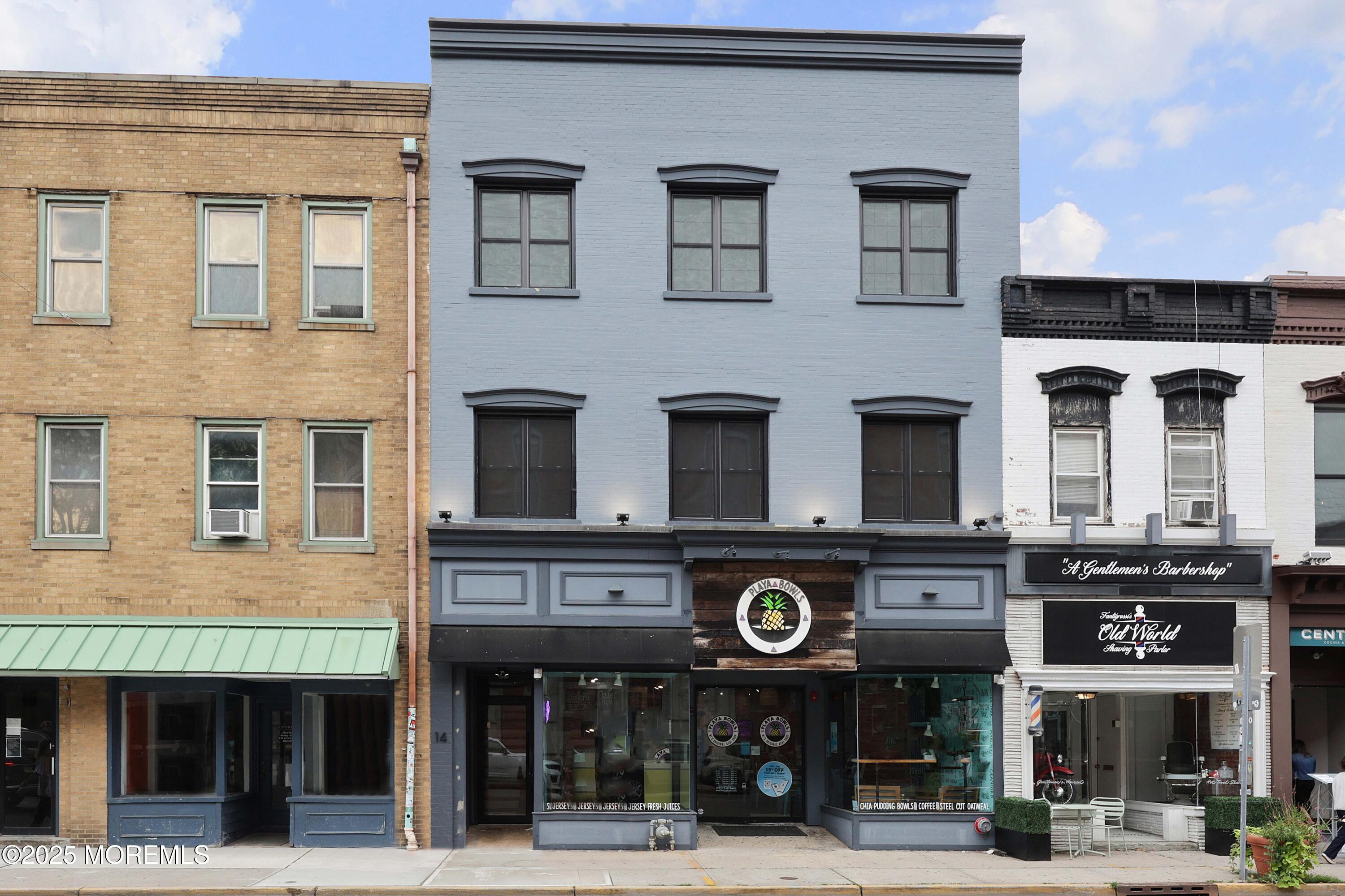 14 East Front Street, Unit 2F Red Bank, NJ 07701 - Photo 17 of 22 a view of a building and a entrance