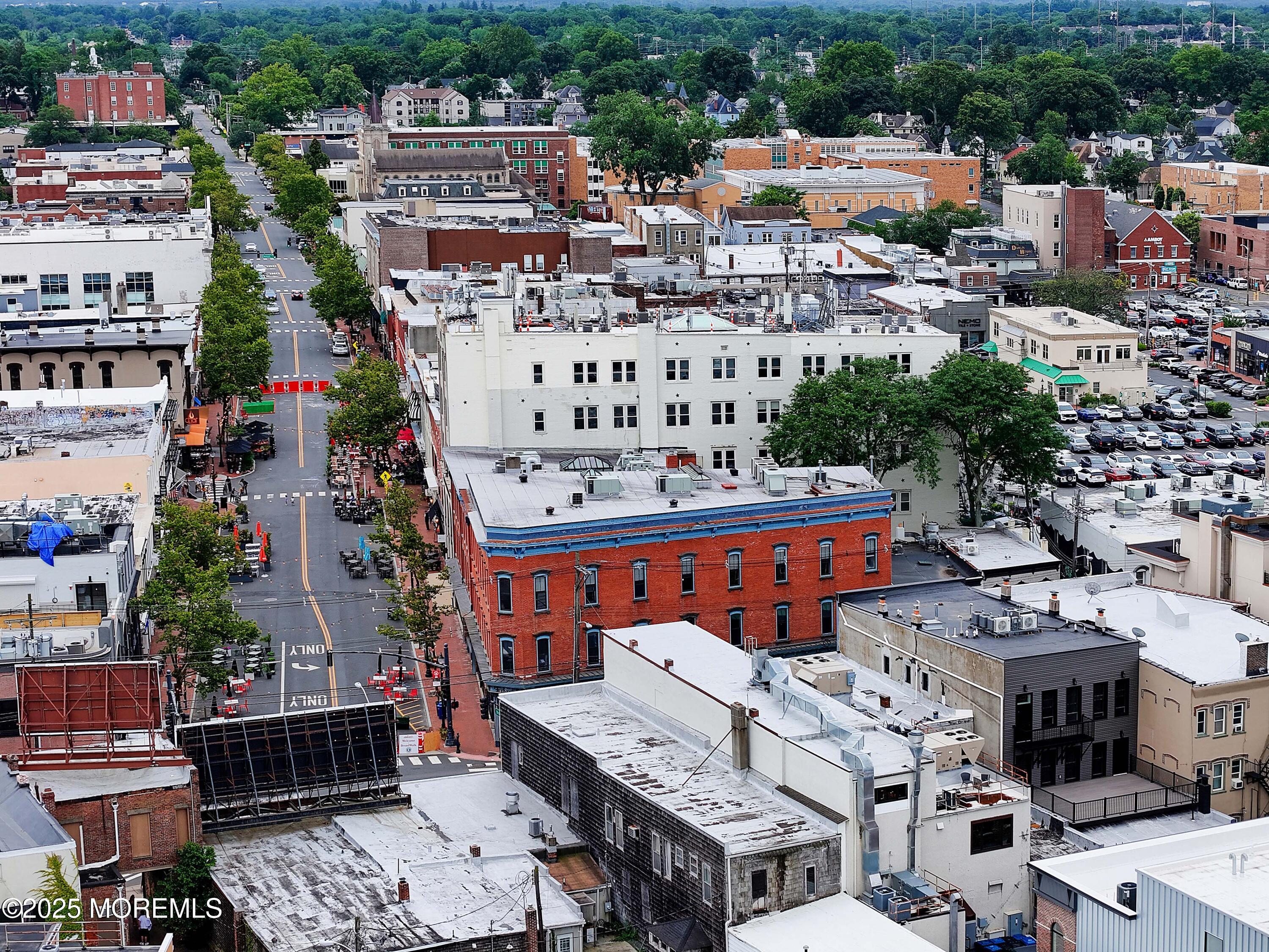 14 East Front Street, Unit 2F Red Bank, NJ 07701 - Photo 19 of 22 a city view with tall buildings