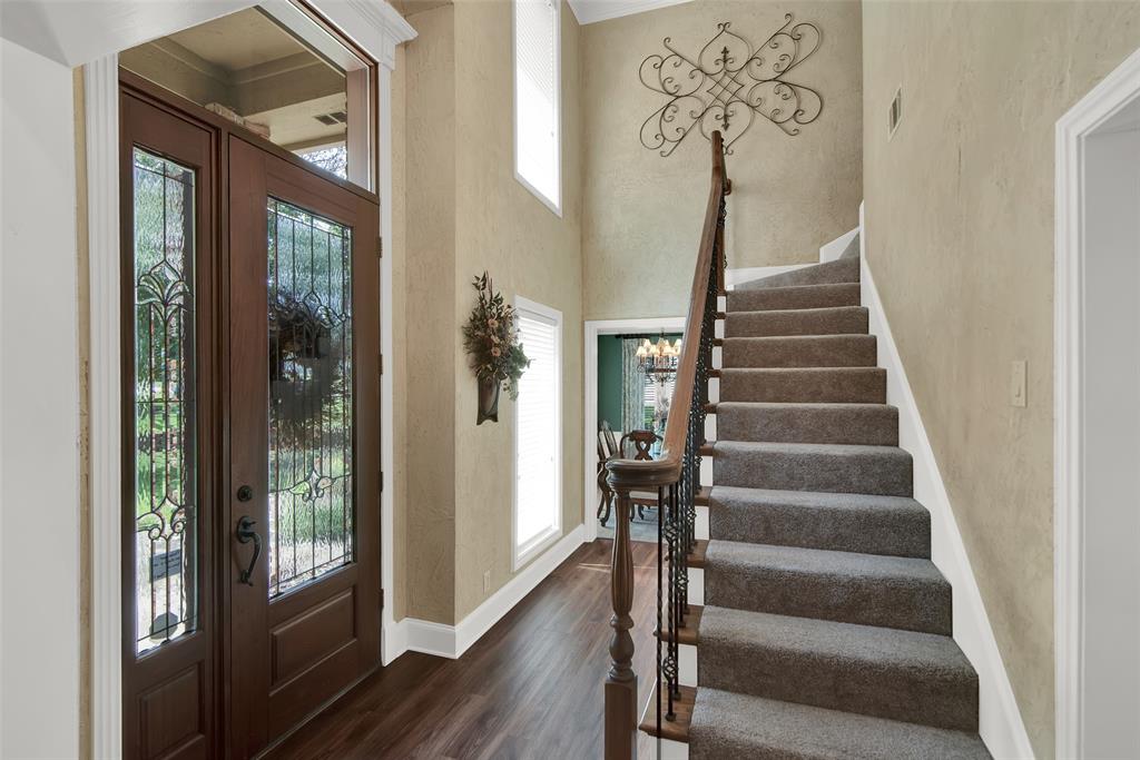 649 Anderson Road Whitesboro, TX 76273 - Photo 5 of 40 a view of entryway with wooden floor