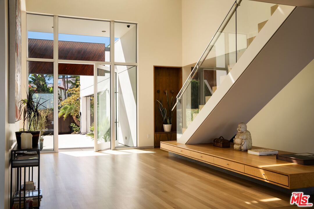 2008 Hercules Drive Los Angeles, CA 90046 - Photo 6 of 36 a view of entryway and hall with wooden floor