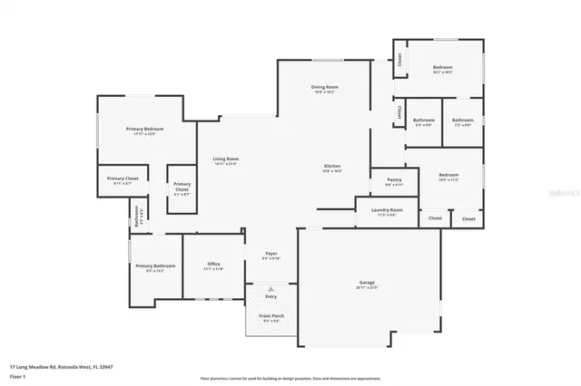 $739,000 | 17 Long Meadow Road, Rotonda West, FL 33947