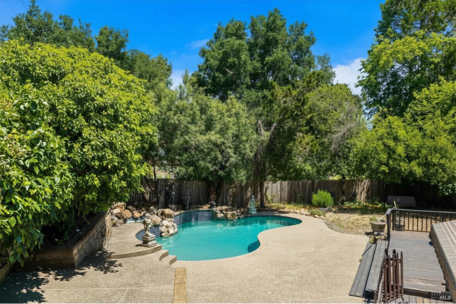715 Placer Court Santa Rosa, CA 95401 - Photo 26 of 37 a view of backyard with seating area and green space