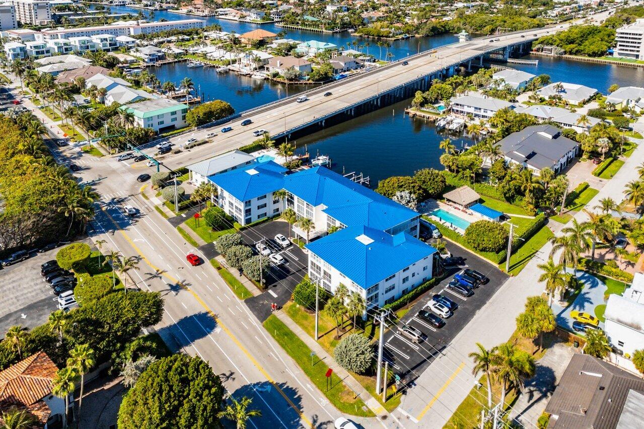 1700 South Ocean Boulevard, Unit 1 Delray Beach, FL 33483 - Photo 38 of 39 an aerial view