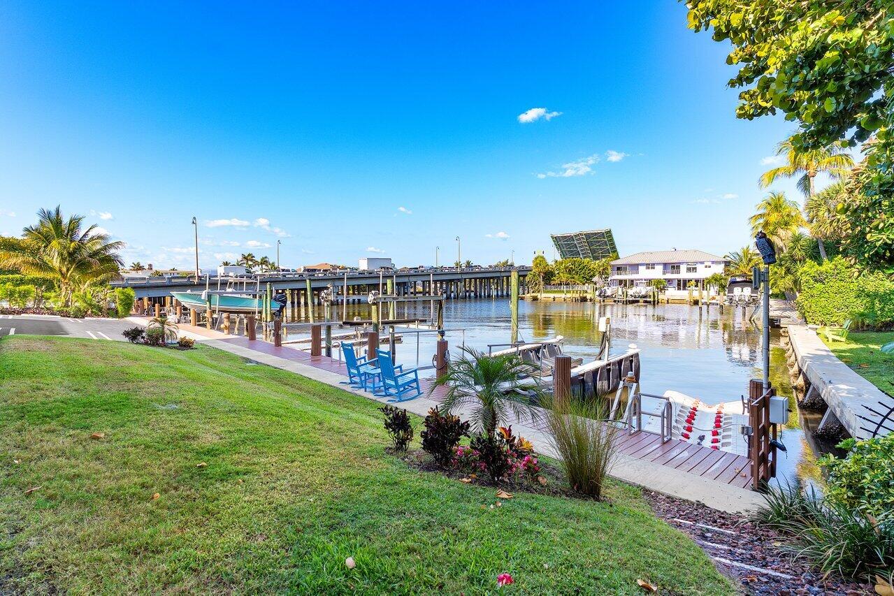 1700 South Ocean Boulevard, Unit 1 Delray Beach, FL 33483 - Photo 4 of 39 a view of a garden with houses