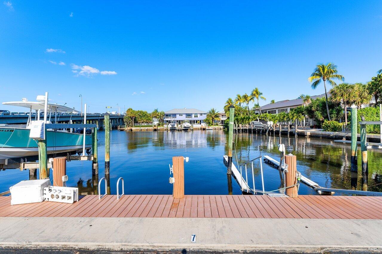 1700 South Ocean Boulevard, Unit 1 Delray Beach, FL 33483 - Photo 5 of 39 a view of a lake with boats