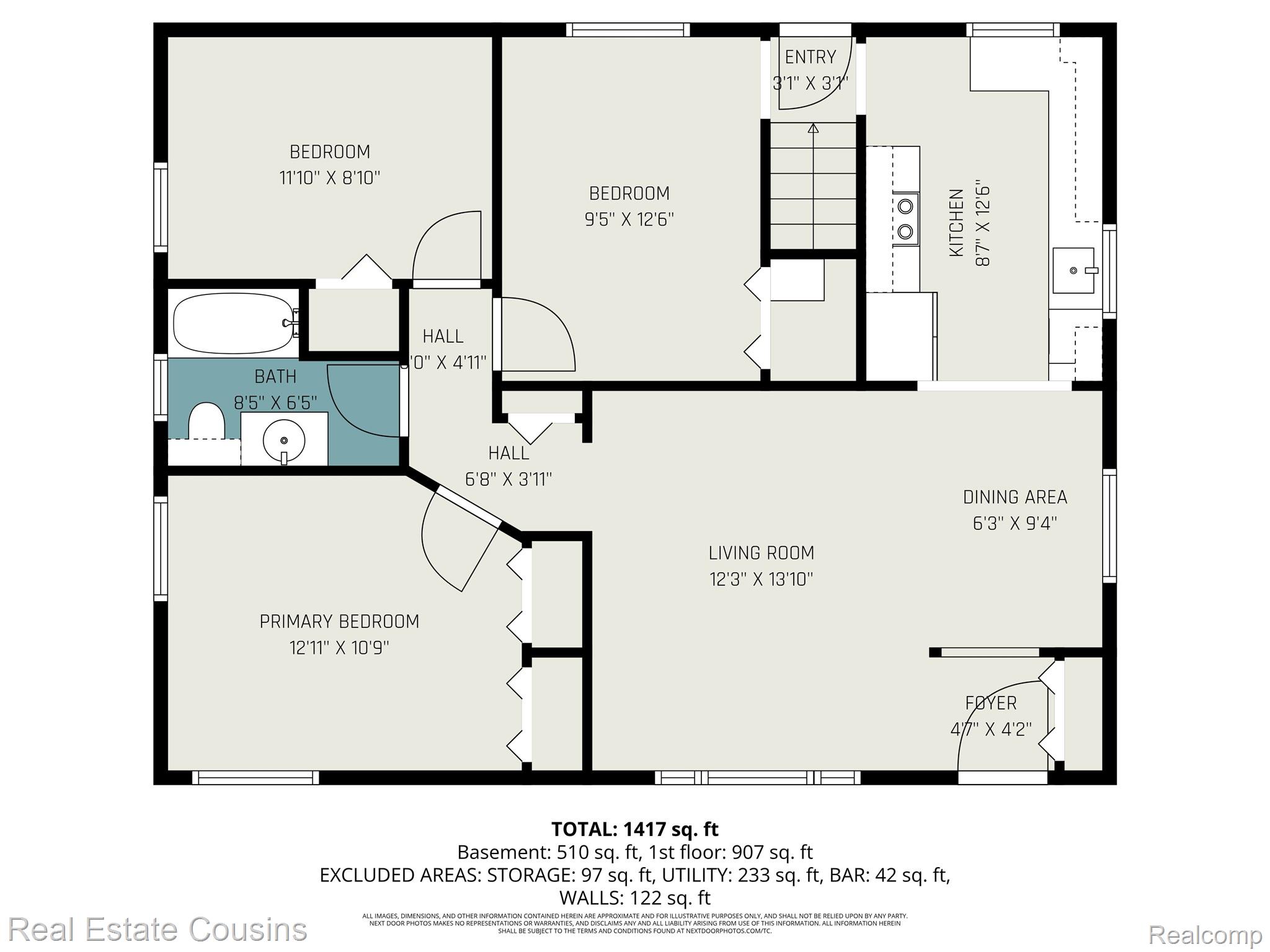 32224 Joy Road Livonia, MI 48150 - Photo 32 of 33 View of home floor plan