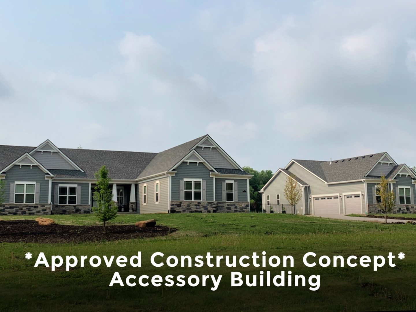 3811 Riverside Drive Johnsburg, IL 60051 - Photo 2 of 30 a front view of a house with a garden