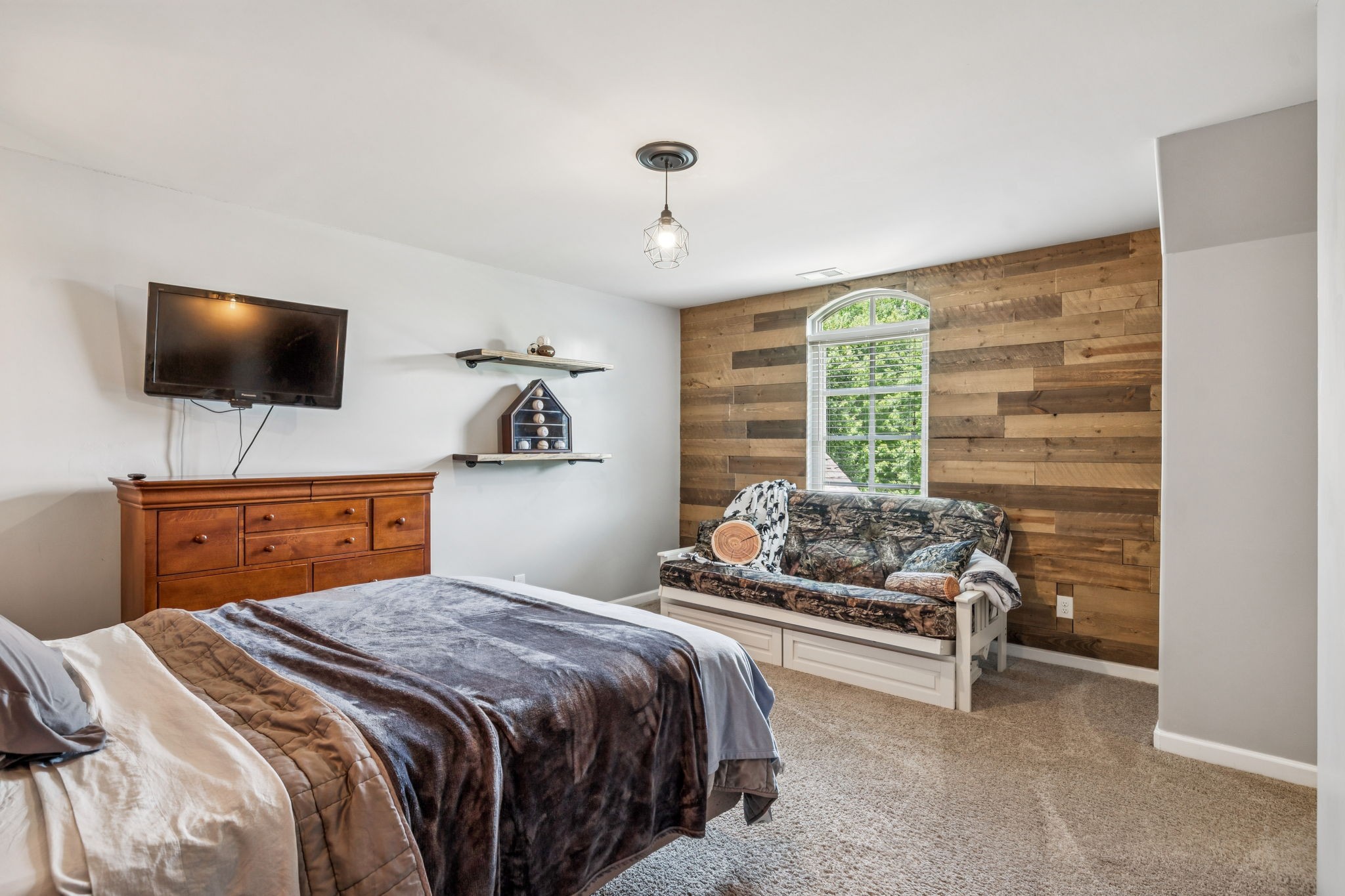 1501 Registry Row Arrington, TN 37014 - Photo 35 of 77 a bedroom with a bed and a flat screen tv