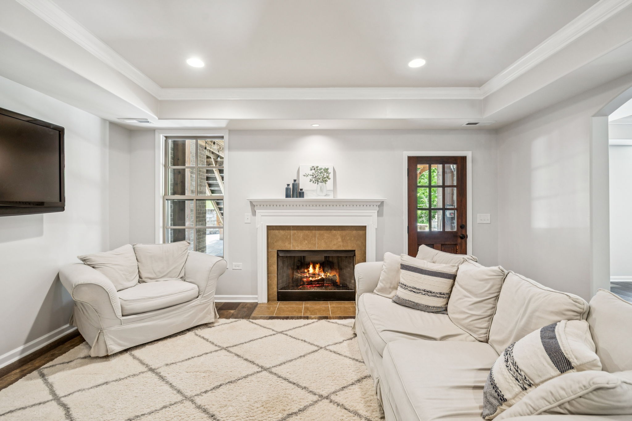1501 Registry Row Arrington, TN 37014 - Photo 45 of 77 a living room with furniture and a fireplace