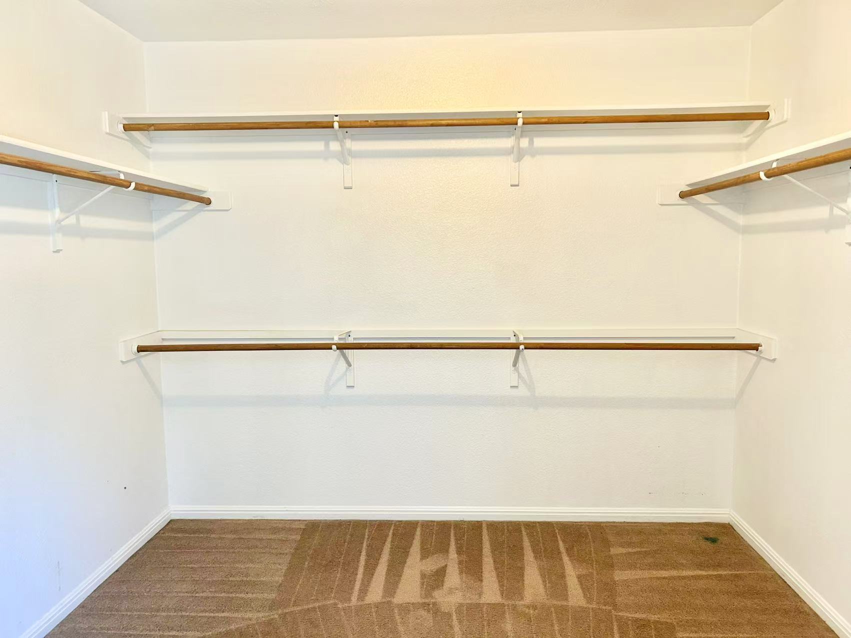 5608 Netleaf Road Austin, TX 78724 - Photo 21 of 26 Ample shelving and hanging space defines this organized, ready-to-fill closet.