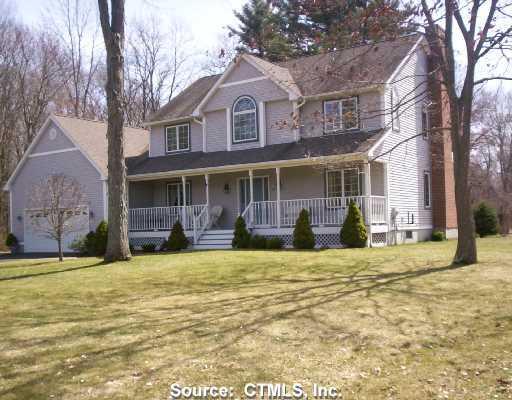 10 Autumn Ridge Windham, CT 06280 - Photo 1 of 1 Exterior Front. Beautiful Colonial Home with Welcoming Front Porch