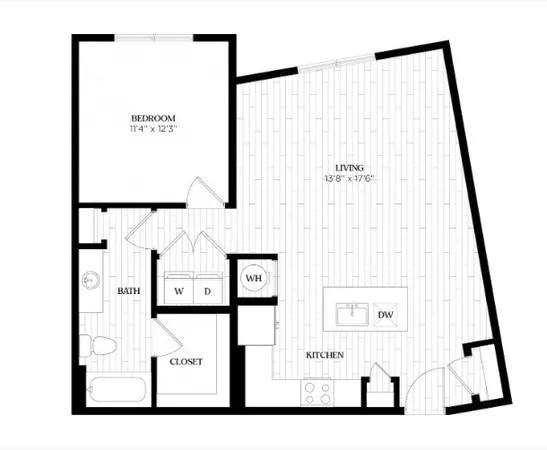 $1,895 | 1617 Enid Street, Unit 318, Houston, TX 77009