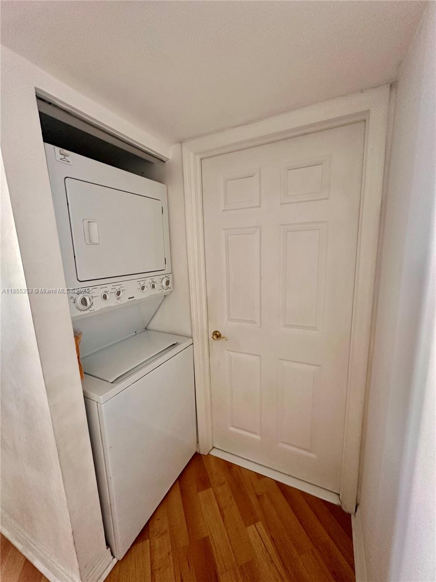 6301 Collins Avenue, Unit 806 Miami Beach, FL 33141 - Photo 14 of 26 a view of washer and dryer