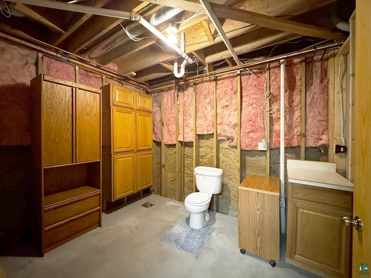 197 Jefferson Street Buhl, MN 55713 - Photo 23 of 31 View of unfinished below grade area