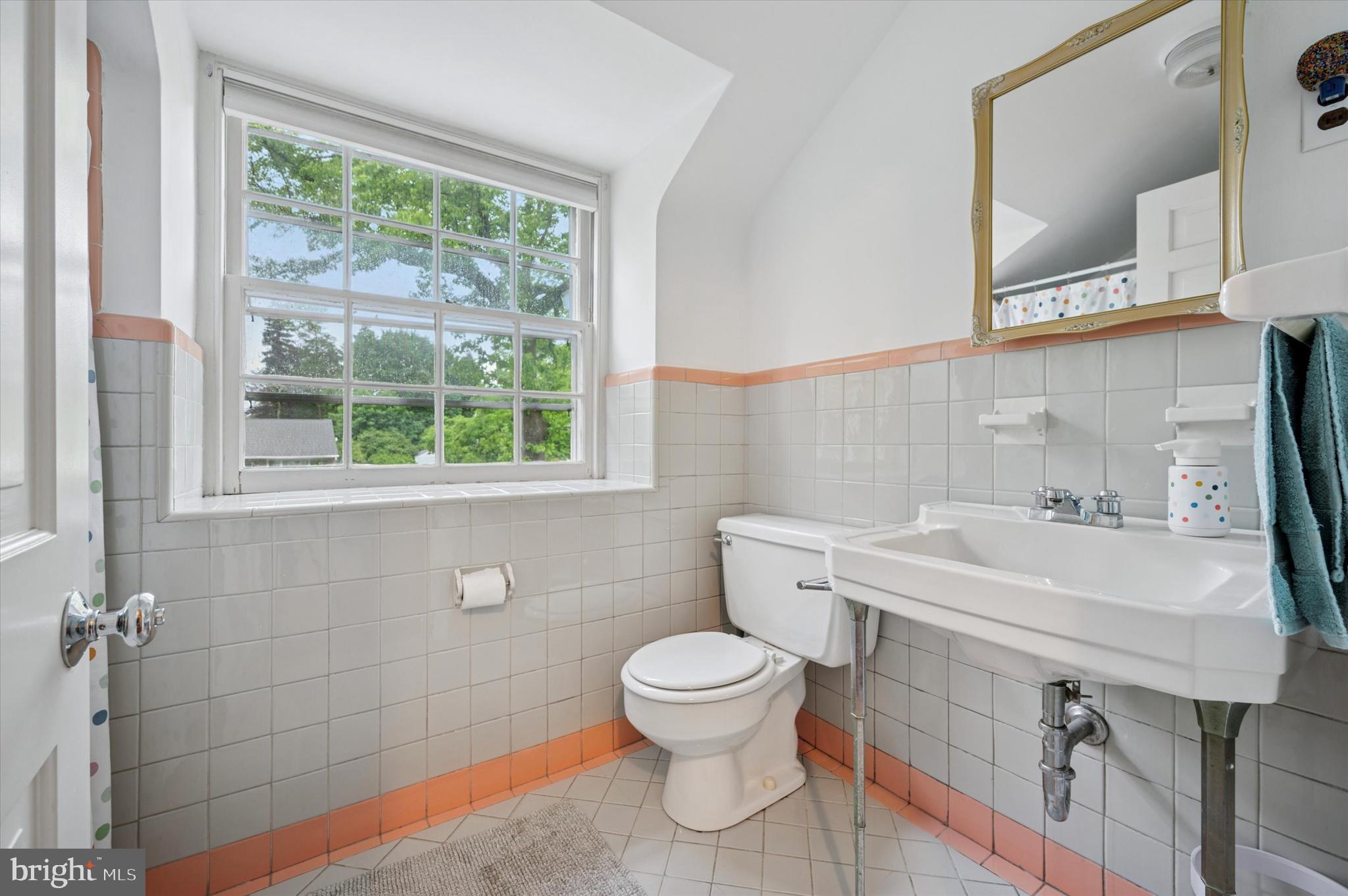 1205 Red Rambler Road Rydal, PA 19046 - Photo 26 of 34 a bathroom with a sink a toilet and a mirror