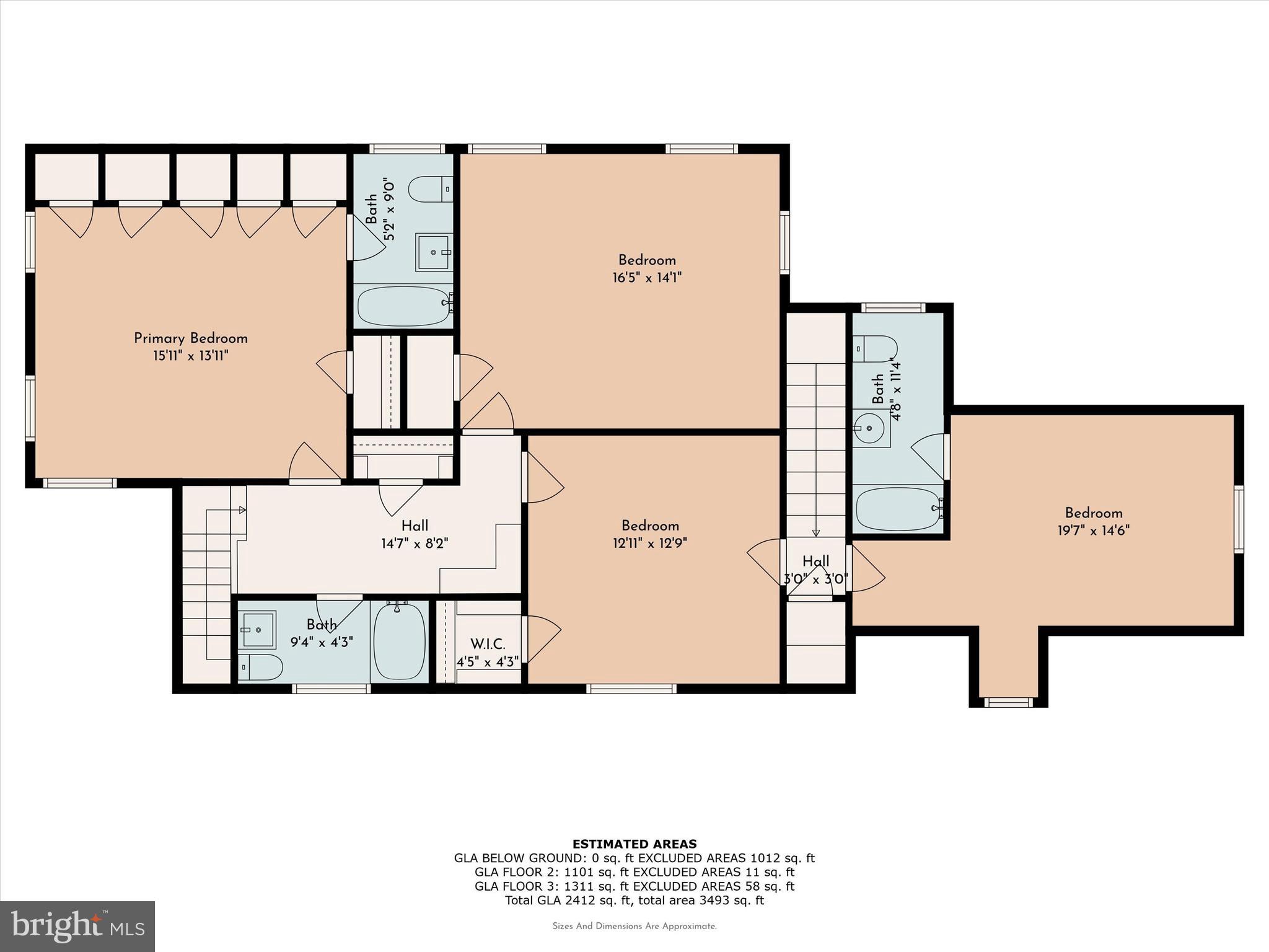 1205 Red Rambler Road Rydal, PA 19046 - Photo 34 of 34 a picture of a floor plan