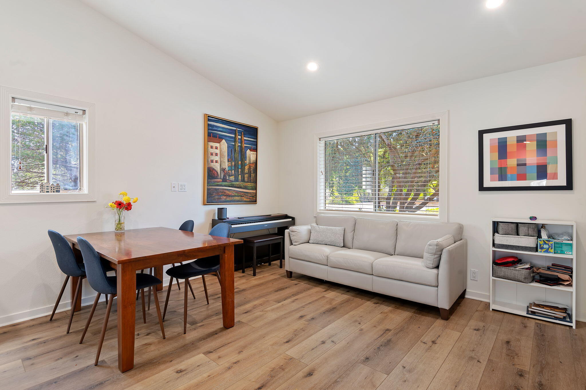 419 Barling Terrace Goleta, CA 93117 - Photo 3 of 17 a living room with furniture a wooden floor and a window