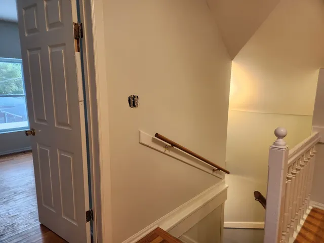 wooden floor in an empty room
