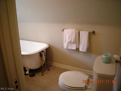 2599 Saybrook Road Cleveland, OH 44118 - Photo 15 of 18 ...Pedestal Sink, Reglazed Clawfoot Tub, Newer Commode & Ceramic Tile Floor Add To The Overall Charm Of This Home....