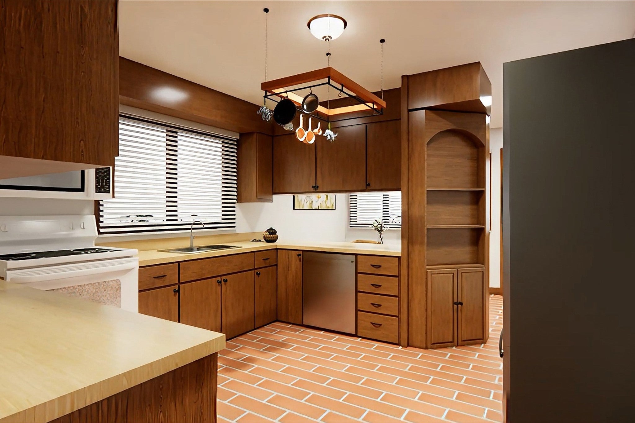 37521 Dublin Gulch Road St. Ignatius, MT 59865 - Photo 29 of 39 Kitchen-3D RENDERING- VIRTUALLY STAGED