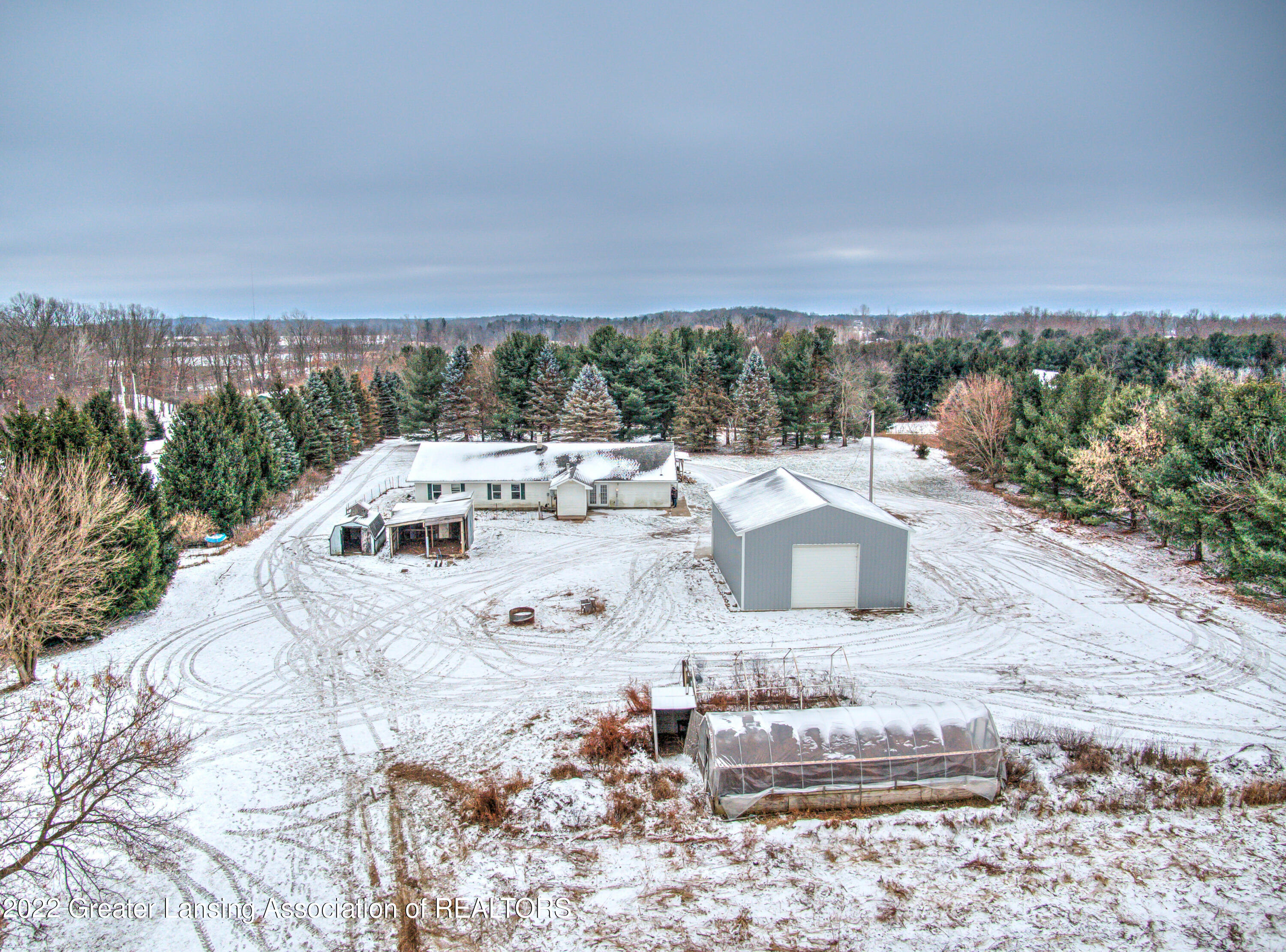 5080 Crain Road Onondaga, MI 49264 - Photo 8 of 30 Ariel views