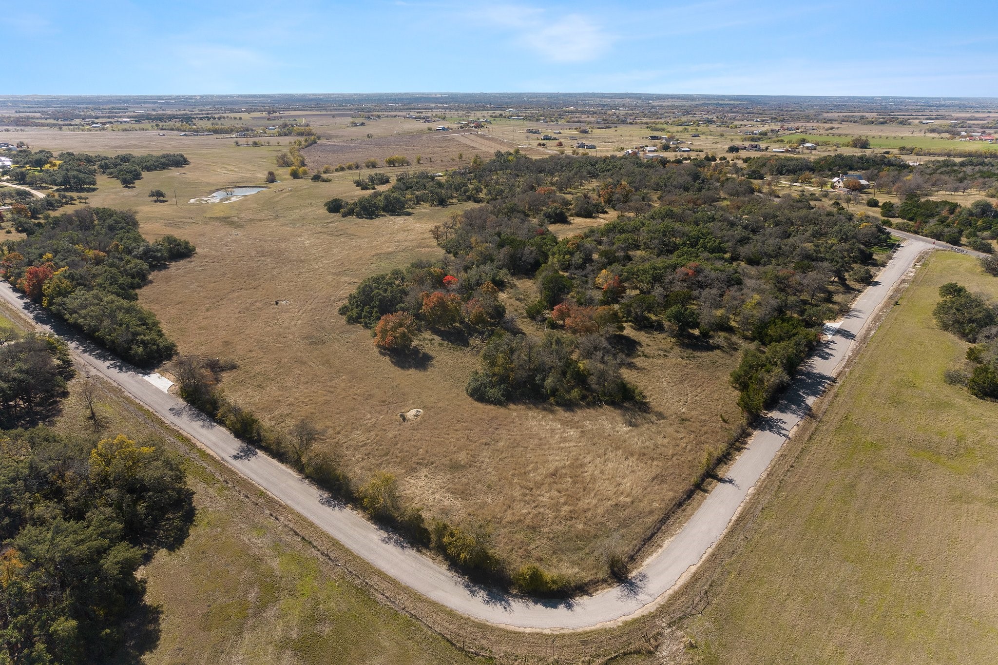 102 County Road 156 Georgetown, TX 78626 - Photo 3 of 11 an aerial view of residential houses with outdoor space