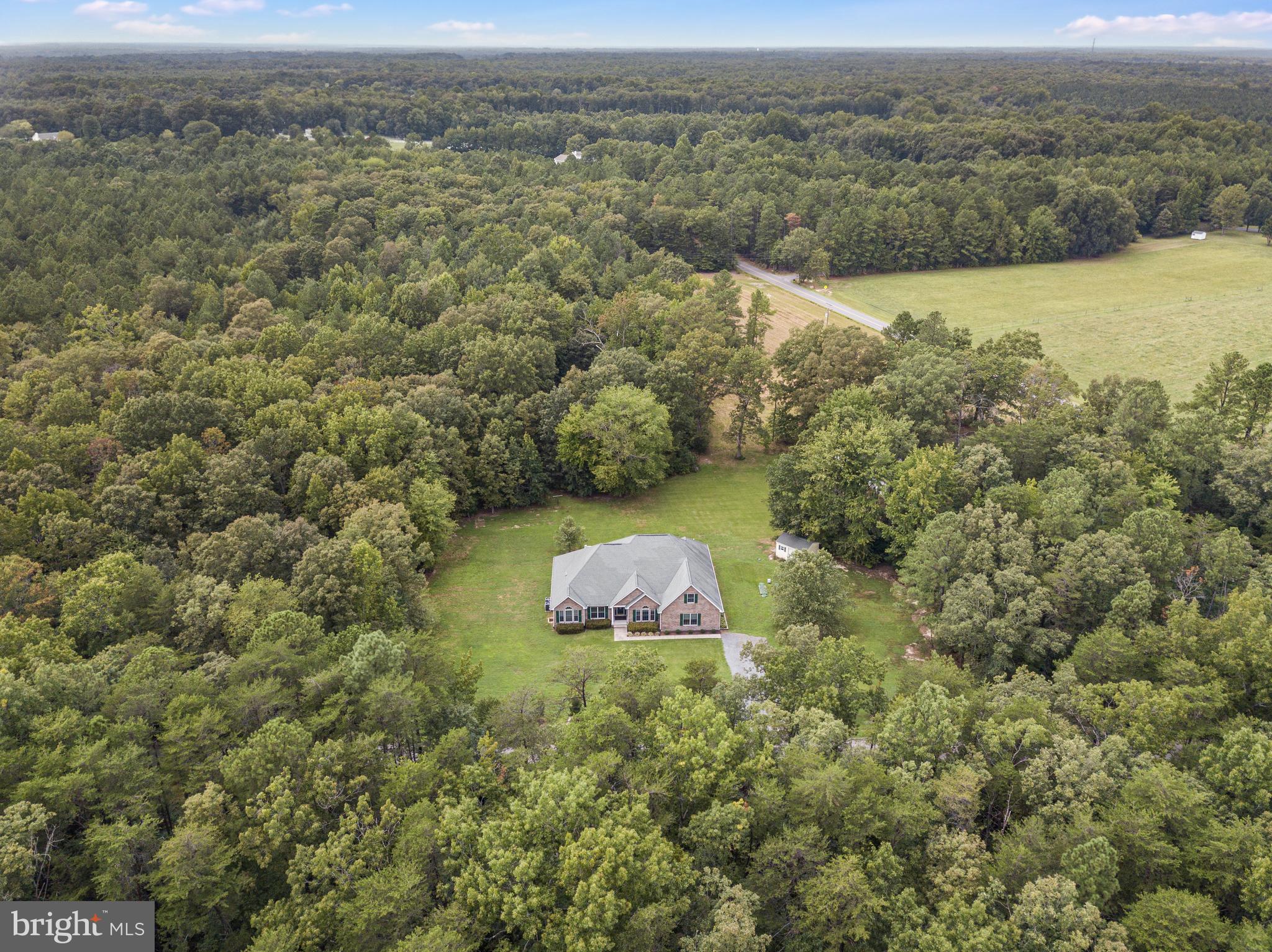 5800 Hickory Ridge Road Spotsylvania, VA 22551 - Photo 30 of 35 Aerial View of the of the Home