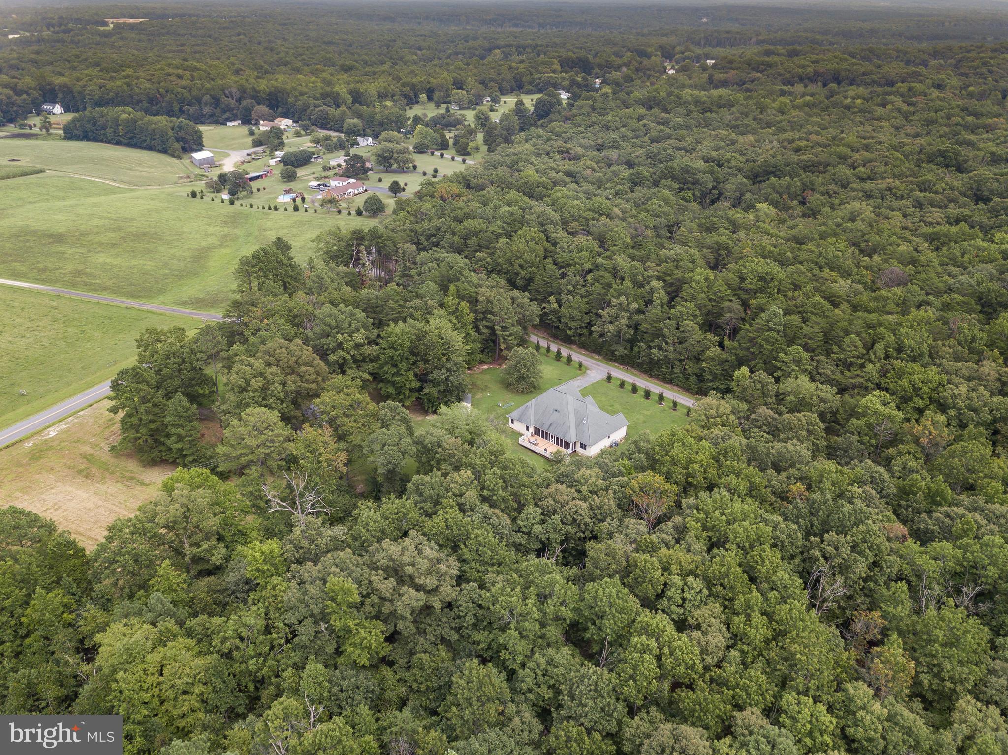 5800 Hickory Ridge Road Spotsylvania, VA 22551 - Photo 32 of 35 Aerial View of the of the Home