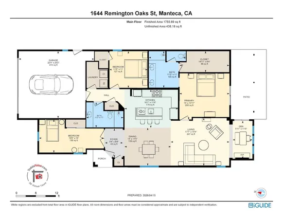 $549,000 | 1644 Remington Oaks Street, Manteca, CA 95336