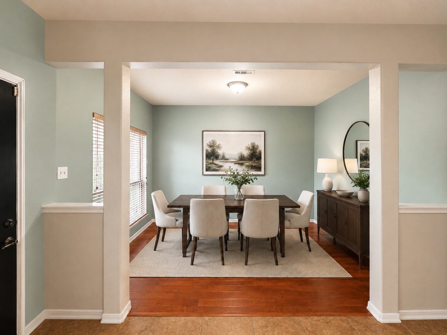 903 Northgate Springs Drive Spring, TX 77373 - Photo 5 of 36 a view of a dining room with furniture window and wooden floor