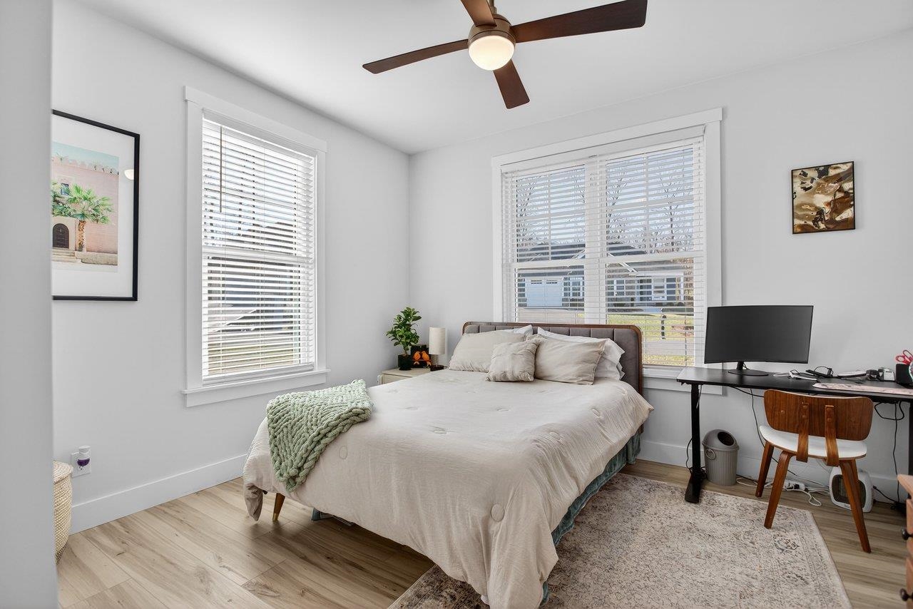 475 Beauford Road Harrisonburg, VA 22801 - Photo 36 of 75 a bedroom with a bed a desk and chair with window
