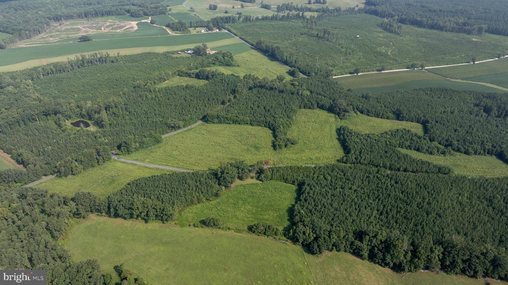 Tbd Trents Cemetery Road, Unit LOT 3 Phenix, VA 23959 - Photo 5 of 22 an aerial view of a houses with outdoor space and trees all around