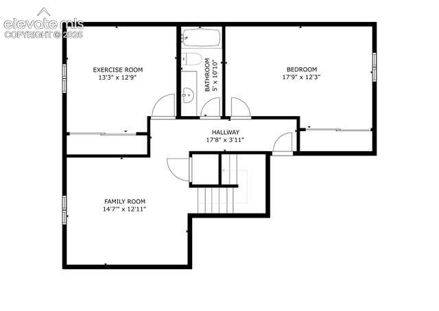 9761 Terrain Road Fountain, CO 80817 - Photo 29 of 31 Basement floor plan
