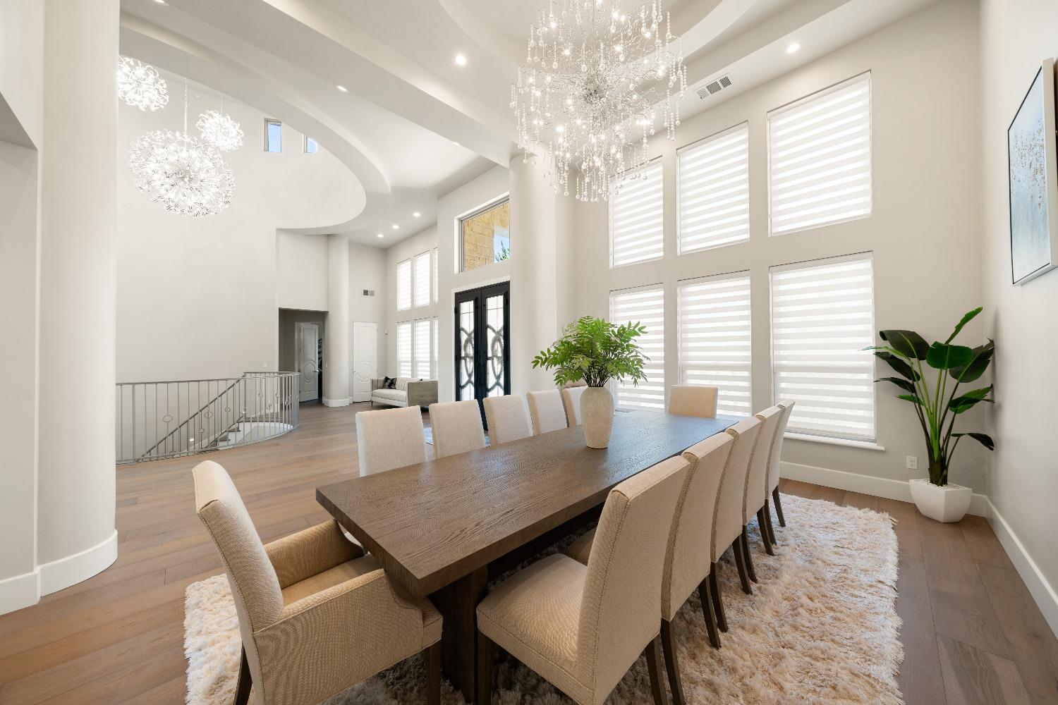 4023 Cornwall Court Rocklin, CA 95677 - Photo 12 of 85 a view of a dining room with furniture window and wooden floor