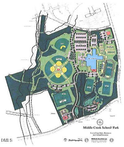 3628 Jamison Park Drive Apex, NC 27539 - Photo 60 of 60 middle creek school and park