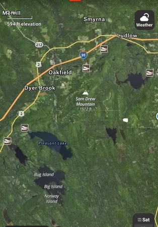 $109,000 | Lot 9-10 Moose Ridge Road, Oakfield, ME 04763
