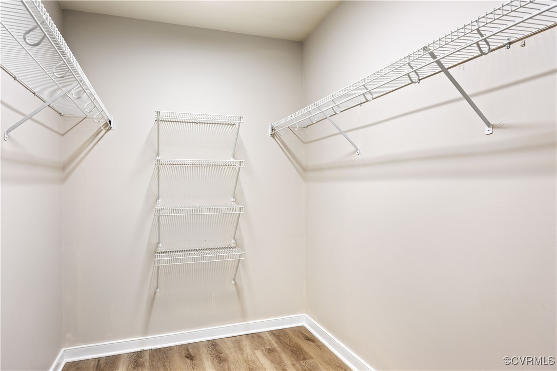 3012 Appleford Drive Chester, VA 23831 - Photo 22 of 25 a view of walk in closet with empty racks